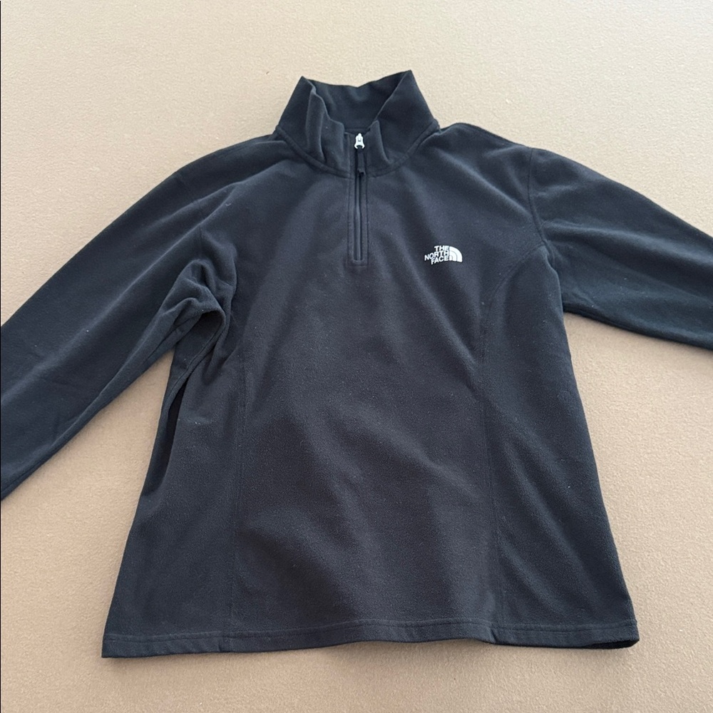 The North Face Black Quarter-Zip Fleece